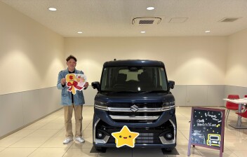 スペーシアカスタムご納車させて頂きました！！！